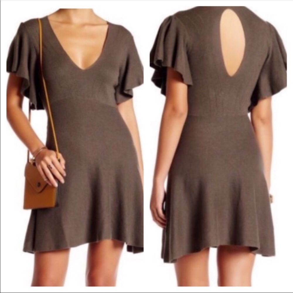 Free people olive dress